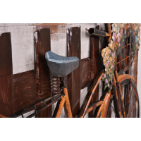 3D-Metallbild Fahrrad 2