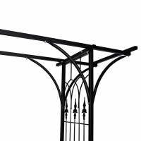 Rosenbogen aus Metall PARIS | 200x52x204cm aus Stahl | Garte