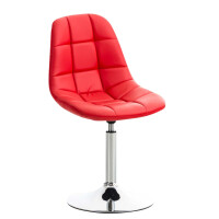 Stuhl OSKAR Kunstleder - 84x48x52cm, rot, Kunstleder |...