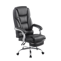 B&uuml;rostuhl MIAMI - 118x68x64, Schwarz | Kunstleder