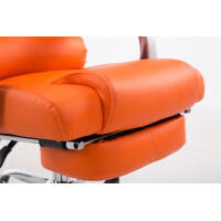 Bürostuhl MIAMI - 118x68x64, Orange | Kunstleder 7