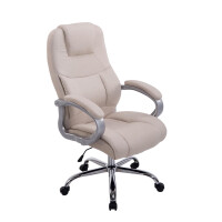 B&uuml;rostuhl SYDNEY Stoff - 113x66x70, Creme | Stoff
