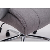 Bürostuhl SYDNEY Stoff - 113x66x70, Grau | Stoff 7