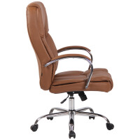 Bürostuhl JUBEL - 115x62x70, Hellbraun | Kunstleder 3