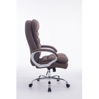 Bürostuhl SOUK Stoff - 116x68x77, Braun | Stoff 3