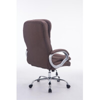 Bürostuhl SOUK Stoff - 116x68x77, Braun | Stoff 4