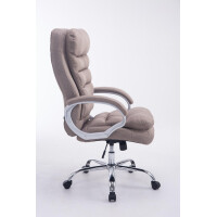 Bürostuhl SOUK Stoff - 116x68x77, Taupe | Stoff 3