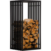 Kaminholzregal Metall PREMIUM - Innen un gallery