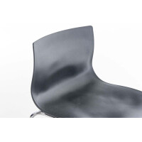 Barhocker TOKIO - Grau, Kunststoff | Barhocker mit Lehne 5