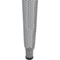 Barhocker 4er Set SEOUL - Silber, Metall | Barhocker ohne Le