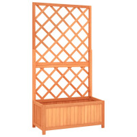 Rankkasten Gartenspalier MALO braun | 135x70x30cm |...