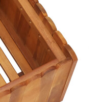 Hochbeet aus Holz JONA | 50x30x25cm, Akazienholz 5