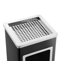Standaschenbecher für Draußen 36L - Stahl 24x24x6
