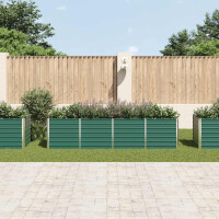 Hochbeet für Garten OSKAR Grün | 320x80x77cm | Ver