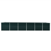 Hochbeet für Garten OSKAR Grün | 480x80x77cm | Ver