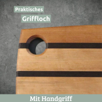 Küchenbrett | Schneidbrett aus Birke | Handarbeit 5