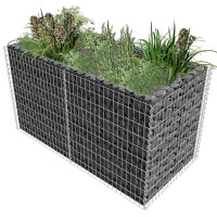 Gabionen Hochbeet ROON aus Stahl |...