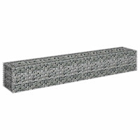 Gabionen Hochbeet ROON aus Stahl | 180×30×30cm |