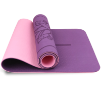 Yogamatte rutschfest TPE I mit Tragegurt gallery
