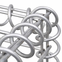 Gabionen Hochbeet ROON aus Stahl | 540x50x100cm | Steinkorb 