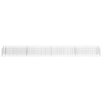 Gabionen Hochbeet ROON aus Stahl | 360x30x30cm | Steinkorb G