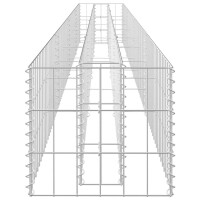 Gabionen Hochbeet ROON aus Stahl | 360x30x30cm | Steinkorb G
