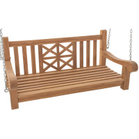Schaukelbank TABEL - Holz Teak 120x70x61 gallery