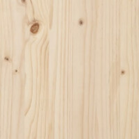 Gartenbank Gabionen INO aus Stahl | 92x71x65,5cm Kiefernholz