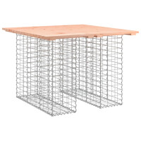 Gartenbank Gabionen TELLE aus Stahl, 100x102x72cm...