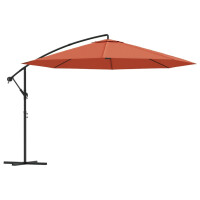 Sonnenschirm rund MARC 350cm Terrakotta | UV-Schutz,...