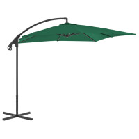 Sonnenschirm rechteckig FLEO 250cm Gr&uuml;n |...