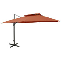Sonnenschirm rechteckig LOTI 300cm Terrakotta |...