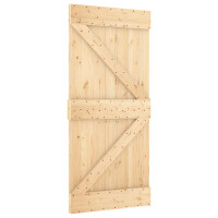 Schiebet&uuml;r Holz KEOR rustikal Natur | 95x210cm,...