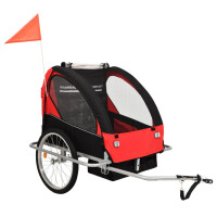 Fahrradanhänger für 2 Kinder E gallery