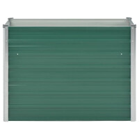 Hochbeet für Garten OSKAR Grün | 100x40x77cm | Ver