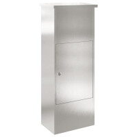 Paketbox SOUL mit Tür Silber 44,5x2 gallery