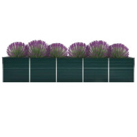 Hochbeet für Garten OSKAR Grün | 400x80x45cm | Ver