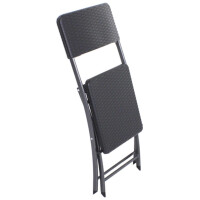 Balkonmöbel-Set KAMIL 3-tlg. Rattan-Optik 4