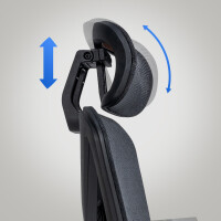 Bürostuhl Ergonomisch OLYMPO Schreibtischstuhl mit Roll