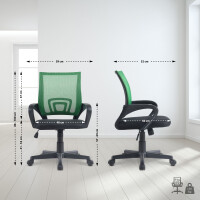 Bürostuhl Ergonomisch ZEOS Schreibtischstuhl mit Netzbe